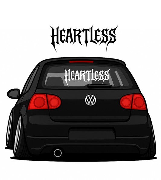 Heartless | Car Decal