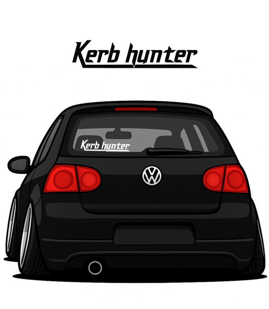 Kerb Hunter Sticker
