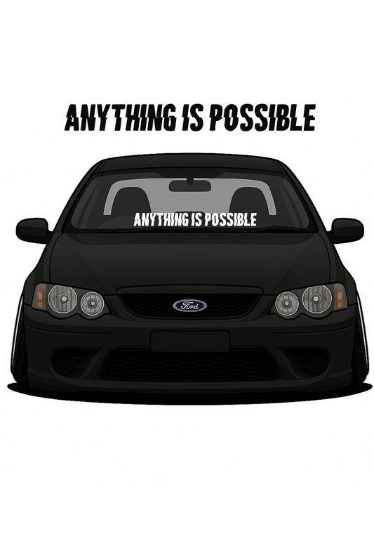 Anything Is Possible Window Banner