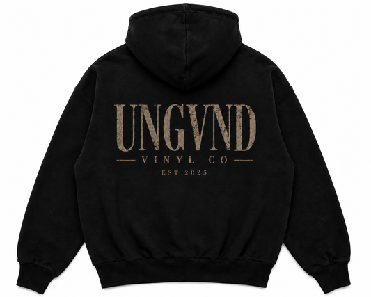 Ungvnd Vinyl Co Hoodie - Vintage