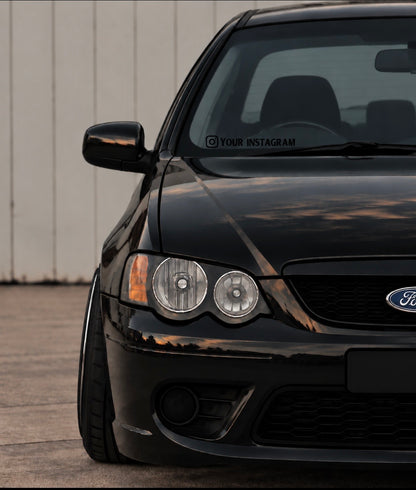 Custom Instagram - Car Sticker