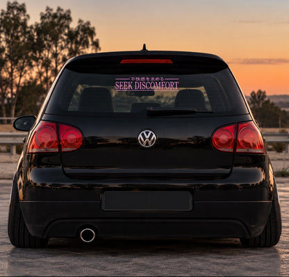 Seek Discomfort | Car Decal