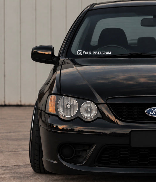 Custom Instagram - Car Sticker