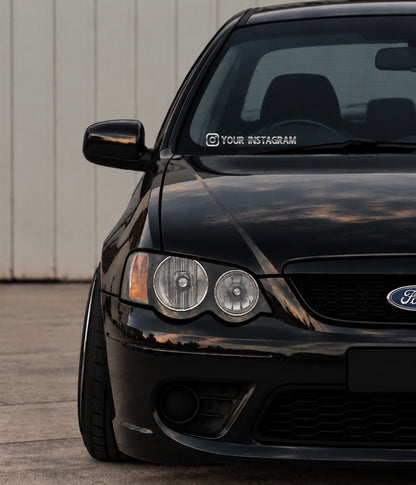 Custom Instagram - Car Sticker