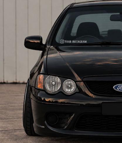 Custom Instagram - Car Sticker