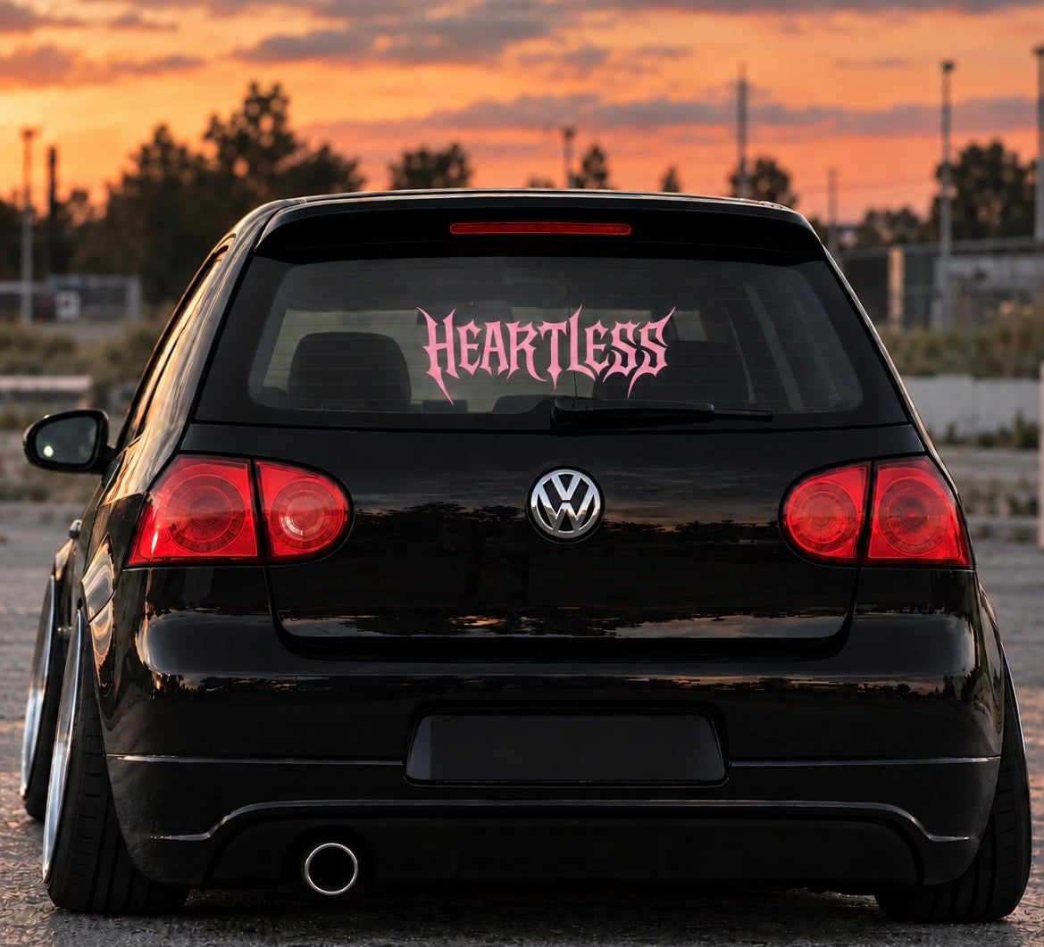 Heartless | Car Decal