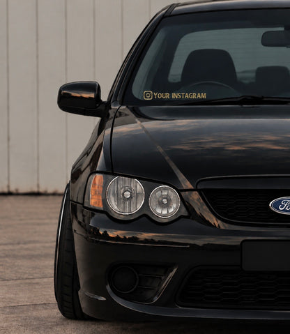 Custom Instagram - Car Sticker