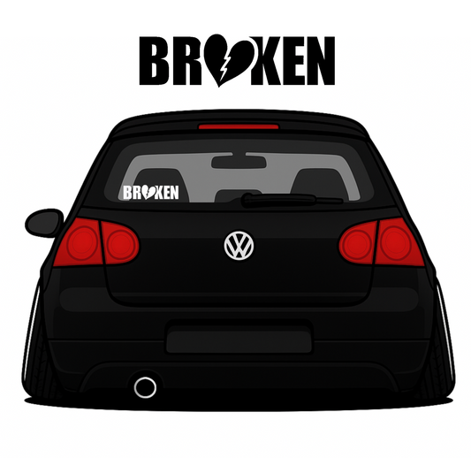 BROKEN Sticker