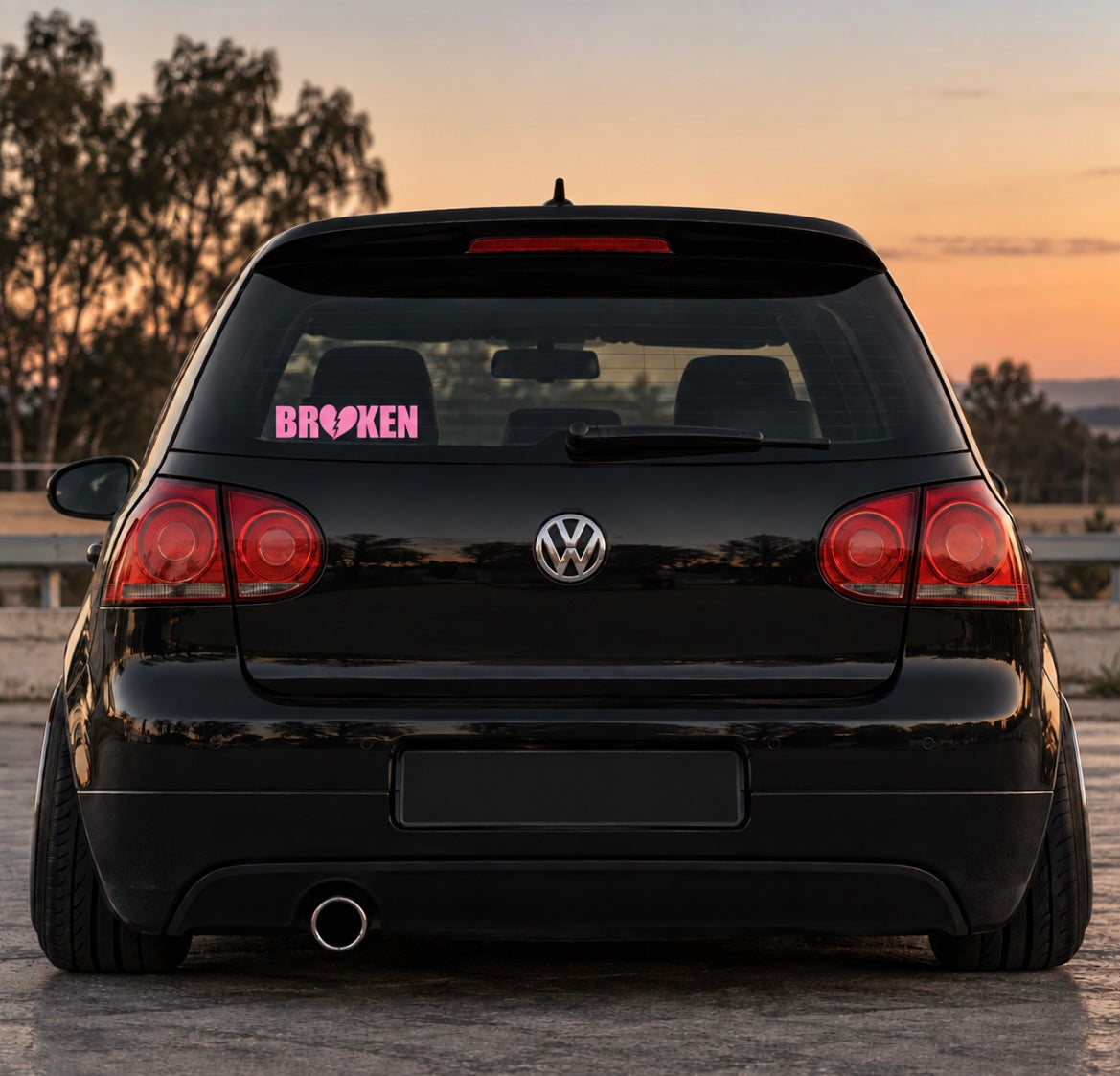 BROKEN | Car Decal