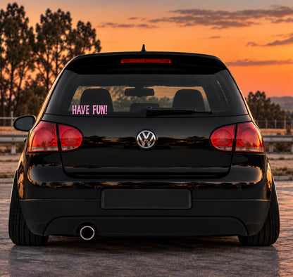 Have Fun! | Car Decal