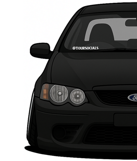 @ Custom Socials Sticker