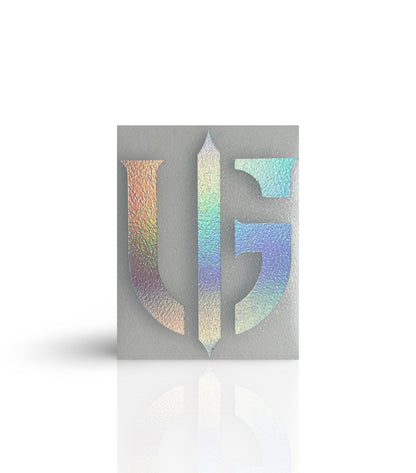 Rainbow Holo Ungvnd Logo | Decal